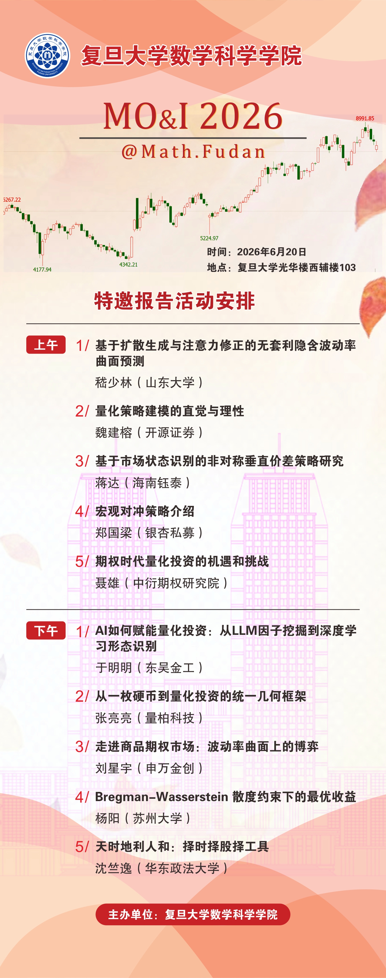 复旦大学MO&I 2026论坛海报